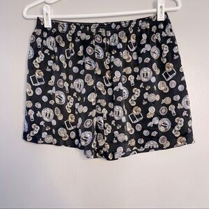 Nicole Miller x Harley Davidson Silk Shorts